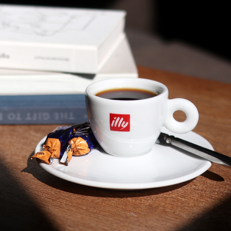 VINTAGE｜illy デミタスカップ＆ソーサー