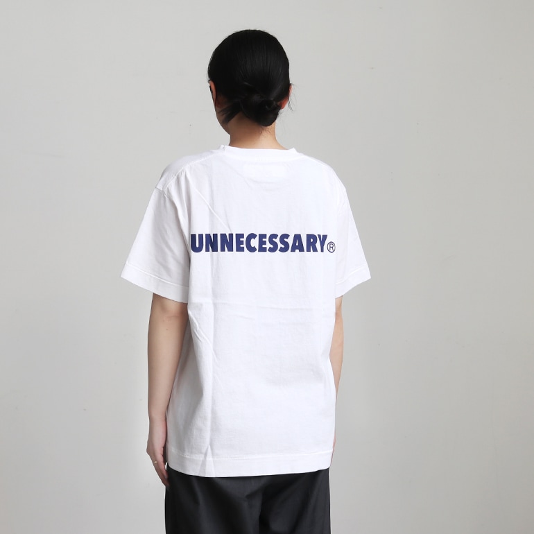 necessary or unnecessary ネセサリー オア アンネセサリー｜NOUN T【全2色】