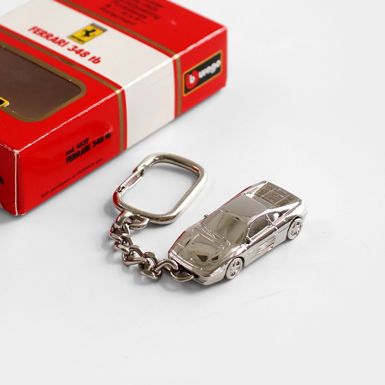 VINTAGE｜Bburago ブラ―ゴ キーホルダー【FERRARI 348 tb】
