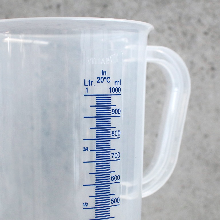 VITLAB ビットラボ｜メジャーカップ(取っ手付き) 1000ml
