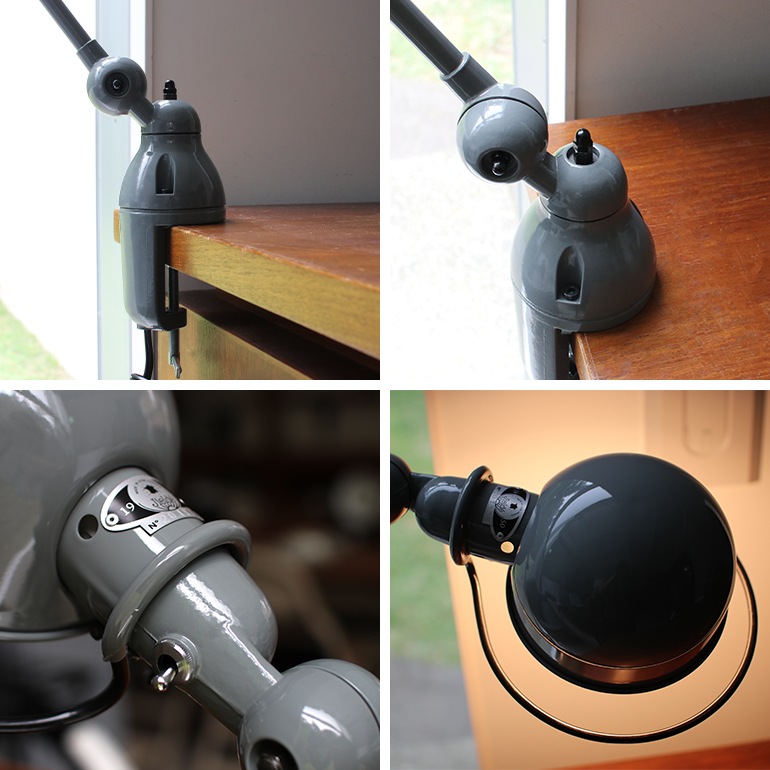 JIELDE ジェルデ｜Desk Lamp Clamp  (Grey  JD4040)