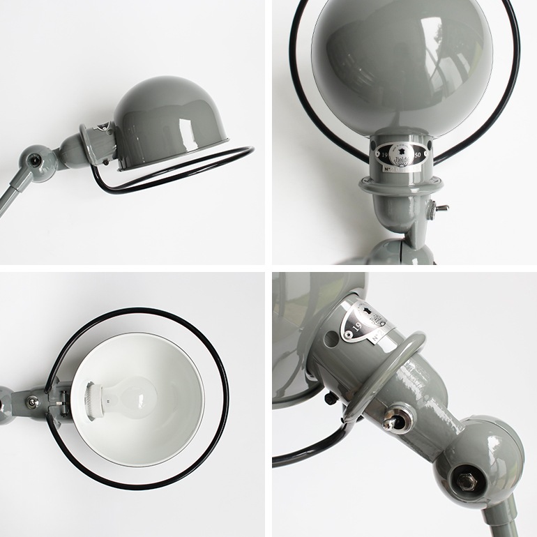 JIELDE ジェルデ｜Desk Lamp Clamp  (Grey  JD4040)
