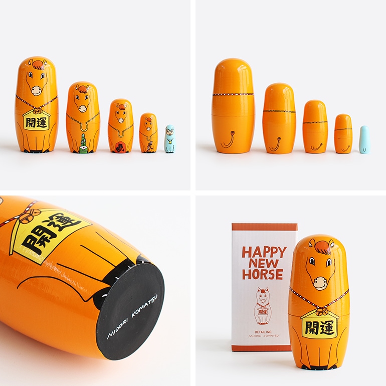⭐️非売品⭐️ビョーク　Bjork　マトリョーシカ 季節商品】DETAIL ディテール｜Happy New Horse マトリョーシカ