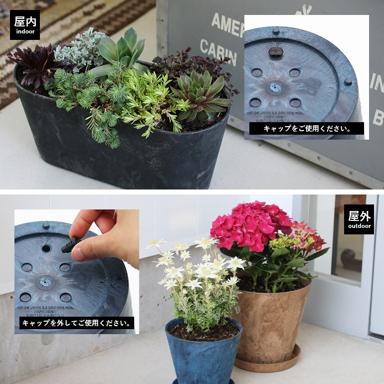 amabro アマブロ｜ART STONE CONTAINER ROUND(M)