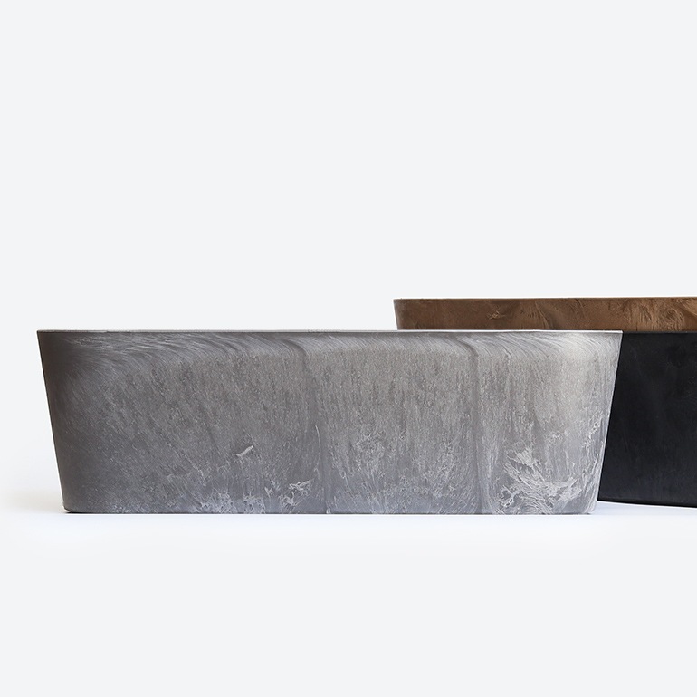 amabro アマブロ｜ART STONE CONTAINER ROUND(M)