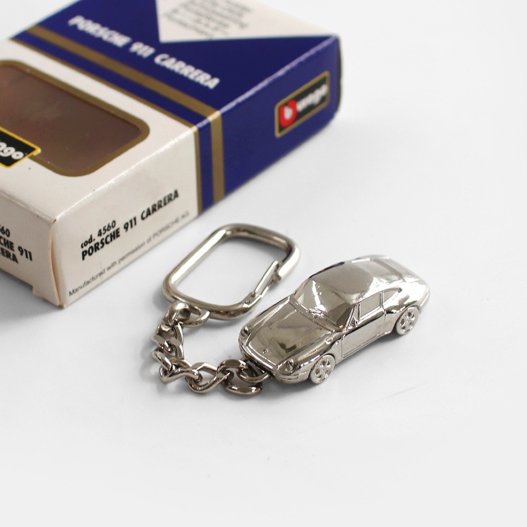 VINTAGE｜Bburago ブラ―ゴ キーホルダー【PORSCHE 911 CARRERA】