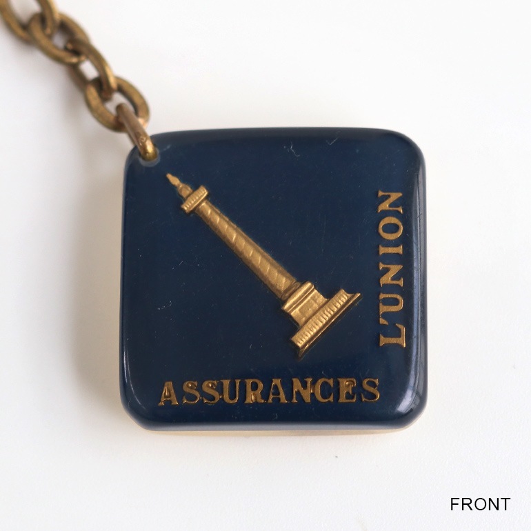 VINTAGE｜BOURBON キーホルダー【ASSURANCES L'UNION】