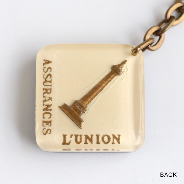 VINTAGE｜BOURBON キーホルダー【ASSURANCES L'UNION】