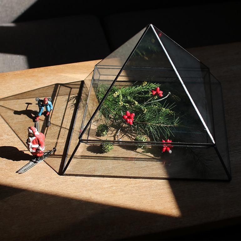 PUEBCO プエブコ｜STAINED GLASS PLANT DISPLAY