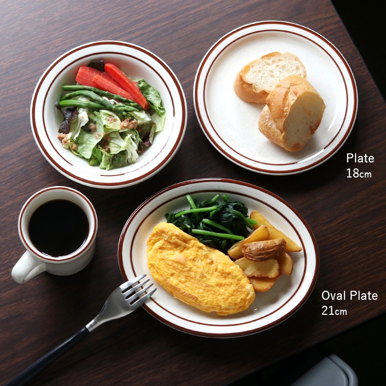 Tuxton タクストン｜Bahamas Dessert Plate 18cm