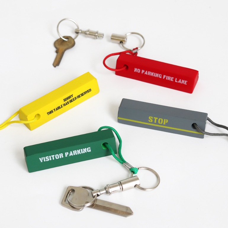 d*7様 ご当地ストラップ HERE ヒア｜Parking Curb Keyring 通販｜DUPON35