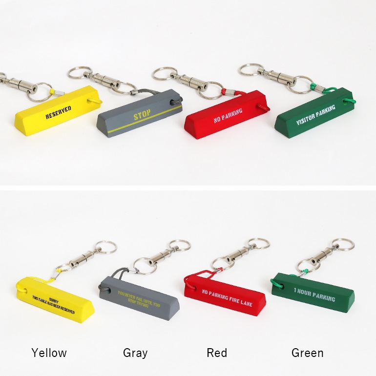 HERE ヒア｜Parking Curb Keyring