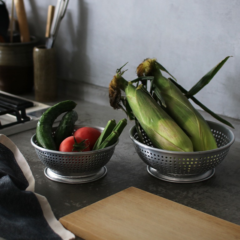 松野屋 まつのや｜アルマイトざる 22cm