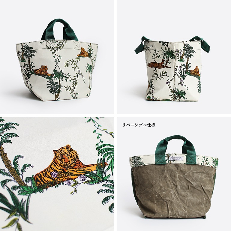 PUEBCO プエブコ｜VINTAGE TENT FABRIC W/PRINTED PATTERN BAG