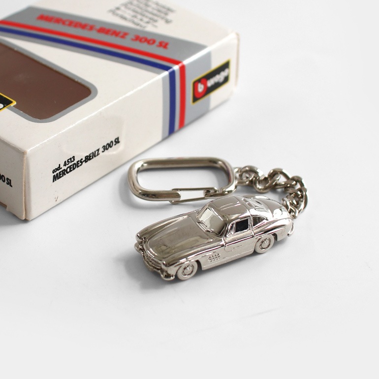 VINTAGE｜Bburago ブラ―ゴ キーホルダー【MERCEDES-BENZ 300 SL】
