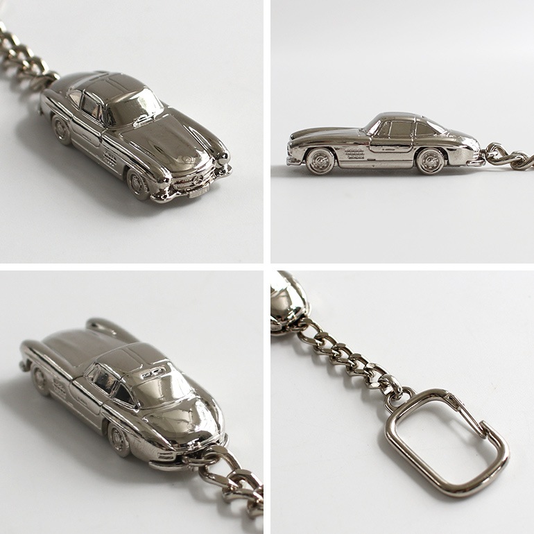 VINTAGE｜Bburago ブラ―ゴ キーホルダー【MERCEDES-BENZ 300 SL】