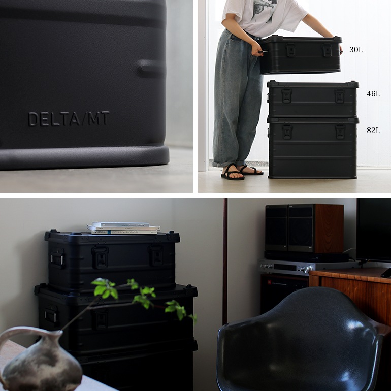 DELTA/MT｜ExtremeX 73 アルミコンテナ（ブラック 82L） 通販｜DUPON35