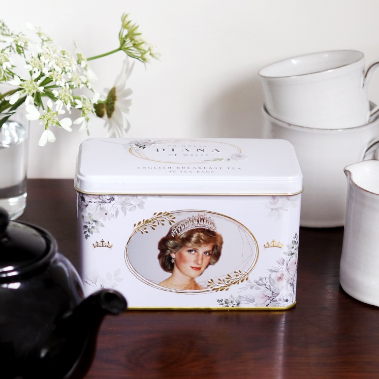 NEW ENGLISH TEA ニューイングリッシュティ｜ロイヤルプリンセス ダイアナ　イングリッシュブレックファースト ティー缶(40pcs)