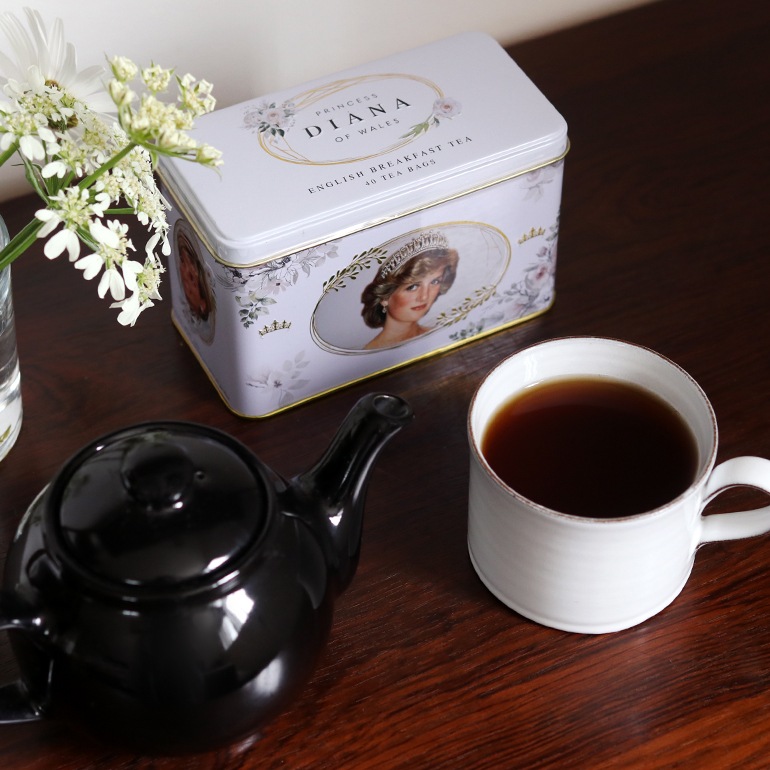 NEW ENGLISH TEA ニューイングリッシュティ｜ロイヤルプリンセス ダイアナ　イングリッシュブレックファースト ティー缶(40pcs)