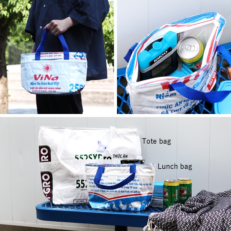 VETLER ベトラー｜アップサイクル 保冷ランチバッグ