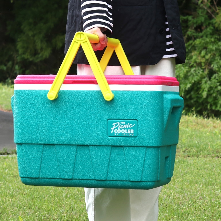IGLOO イグルー｜RETRO PICNIC BASKET【JADE】23L (クーラーボックス)