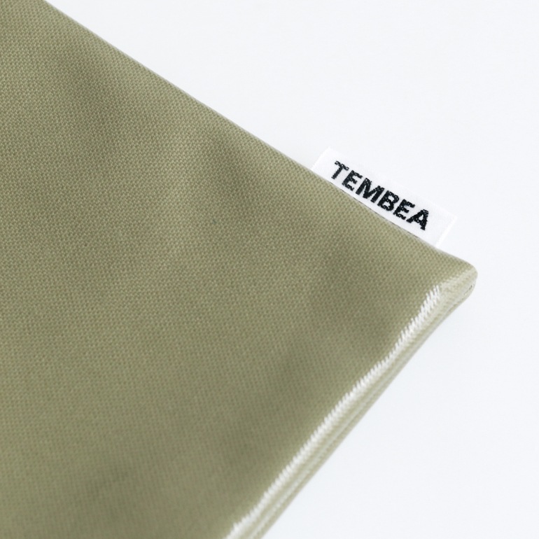 TEMBEA テンベア｜巾着 POCHETTE (PVC)　GINGHAM SMALL BLACK