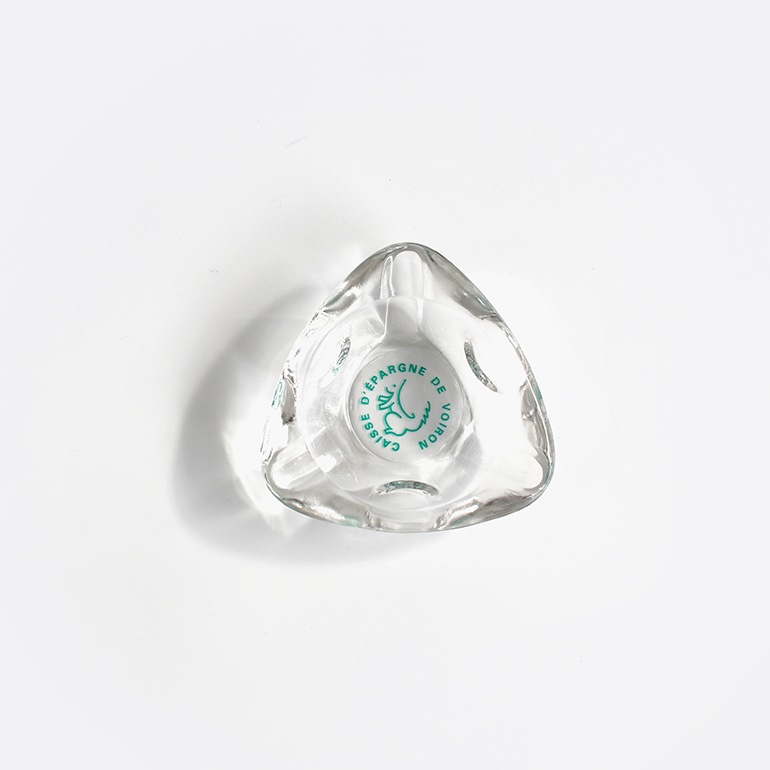 VINTAGE｜フランスのアッシュトレイ CAISSE D'EPARGNE DE VOIRON