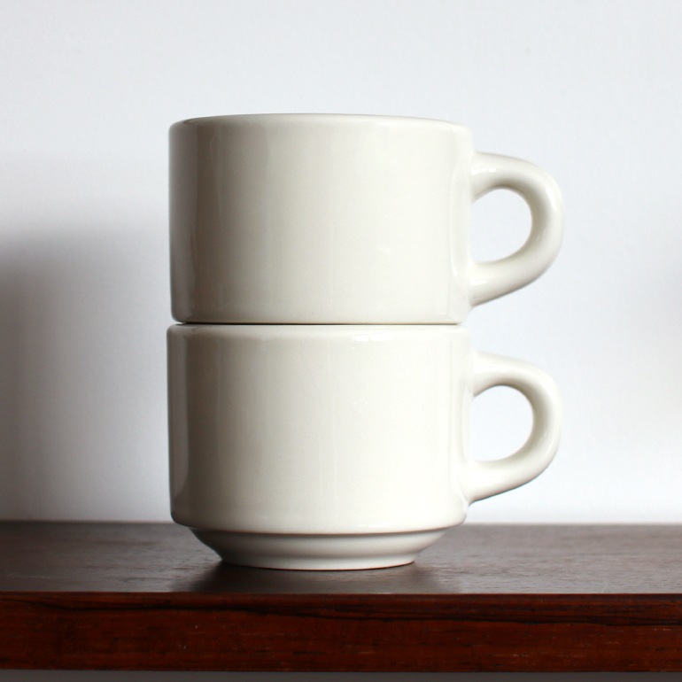 Tuxton タクストン｜Eggshell Stackable Cup