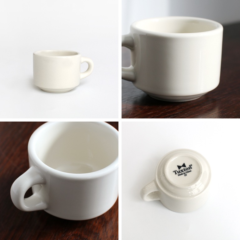 Tuxton タクストン｜Eggshell Stackable Cup