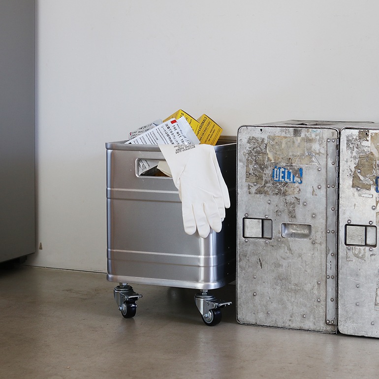 DELTA/MT｜UtilityST60 アルミコンテナ Wheel キャスター付