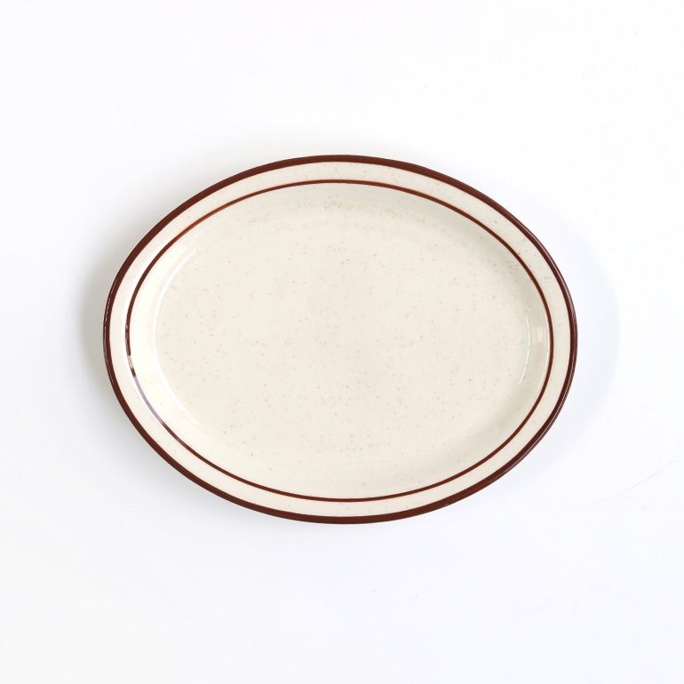 Tuxton タクストン｜Bahamas Oval Plate 24cm