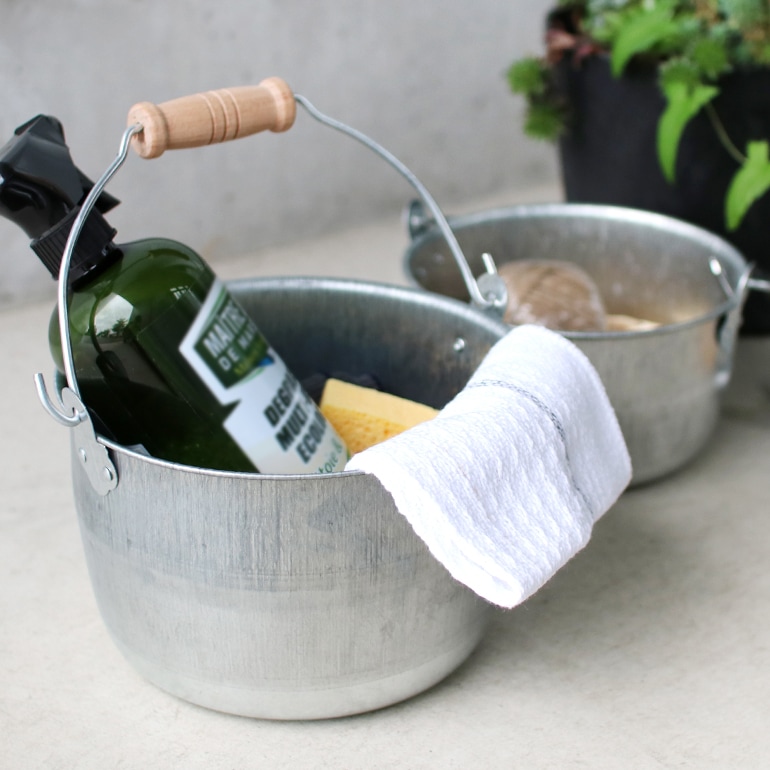 松野屋 まつのや｜トタン豆バケツ 大