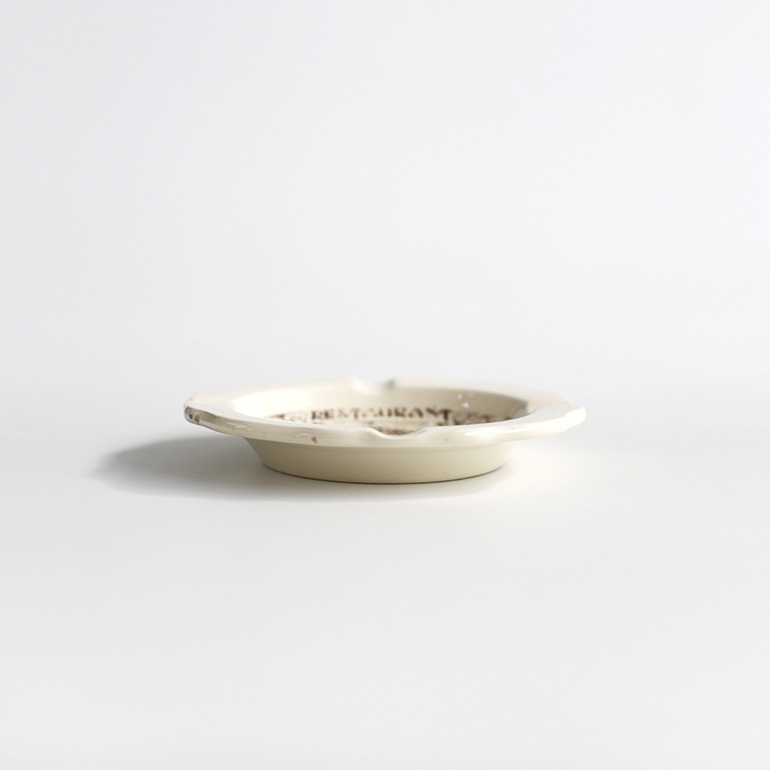 VINTAGE｜フランスのアッシュトレイ Restaurant - La Maison des Tetes Colmar