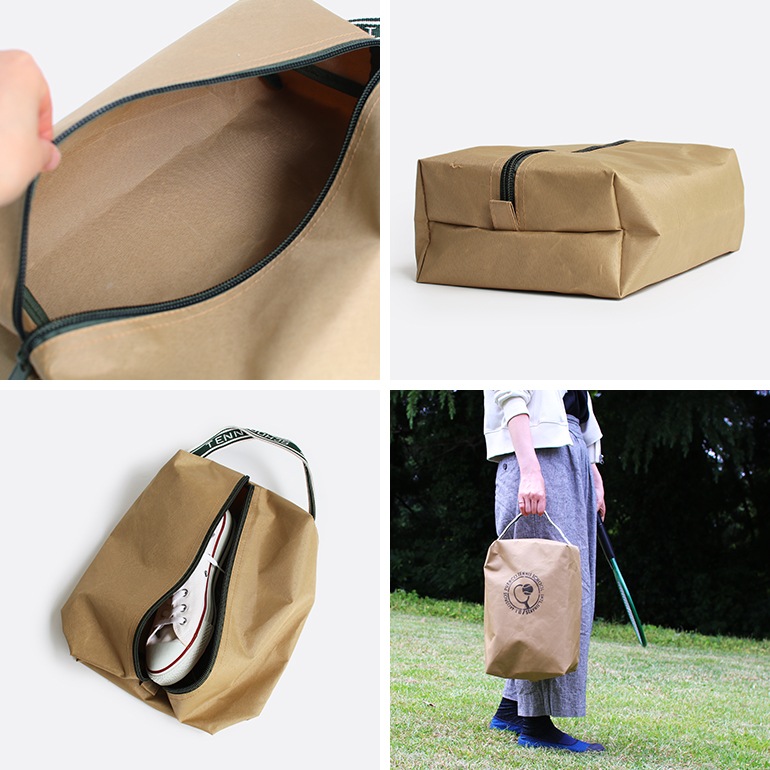 PUEBCO プエブコ｜RUBBERIZED FABRIC CLUBHOUSE SHOE BAG ラバライズド ファブリック クラブハウス シューズ バッグ