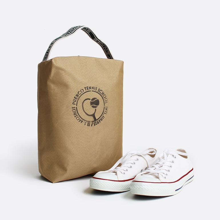 PUEBCO プエブコ｜RUBBERIZED FABRIC CLUBHOUSE SHOE BAG ラバライズド ファブリック クラブハウス シューズ バッグ
