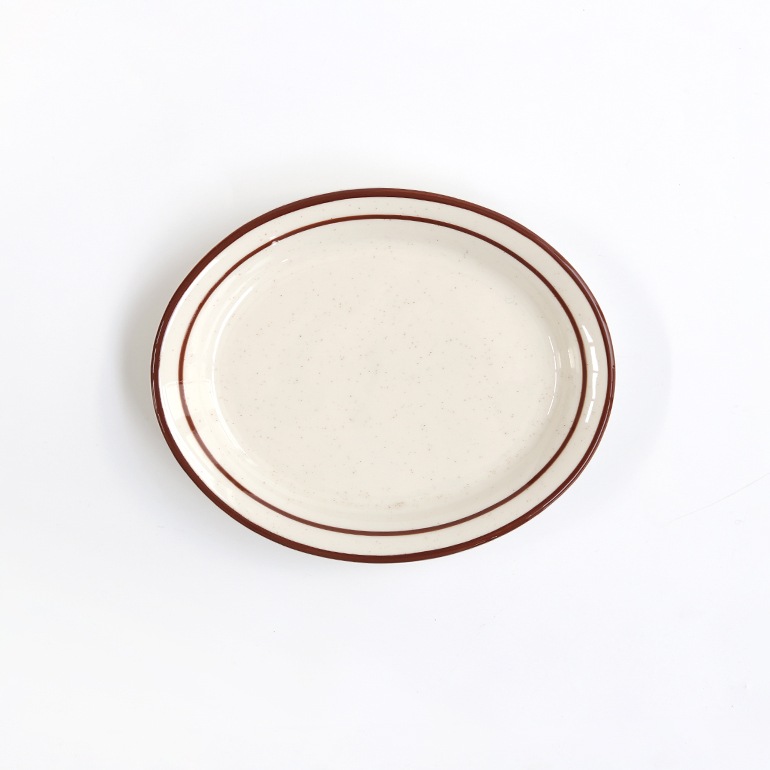 Tuxton タクストン｜Bahamas Oval Plate 21cm