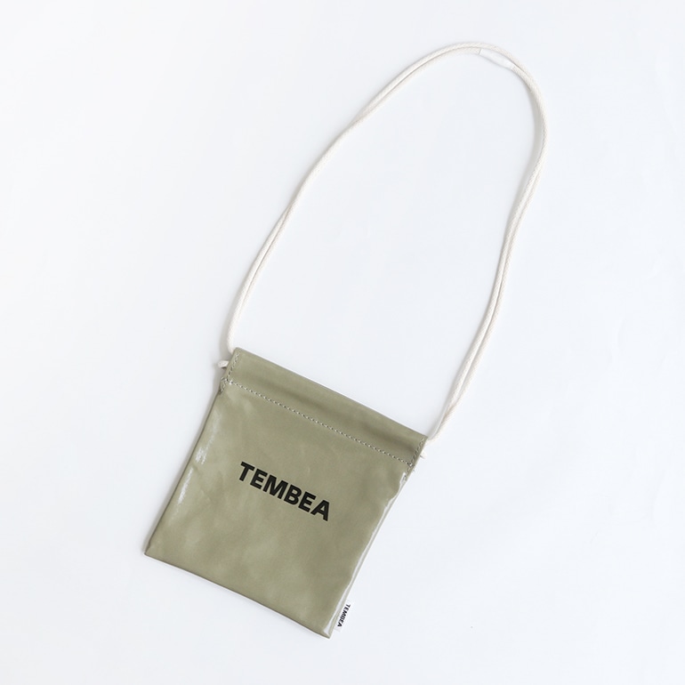 TEMBEA テンベア｜巾着 POCHETTE (PVC)　LT-OLIVE