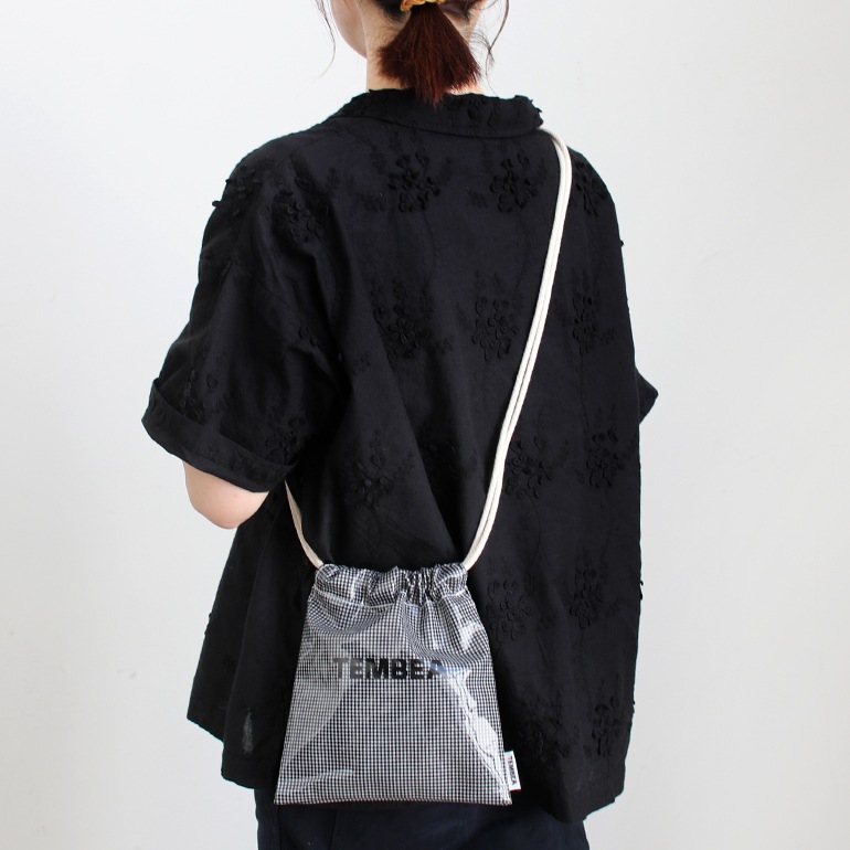 TEMBEA テンベア｜巾着 POCHETTE (PVC)　LT-OLIVE
