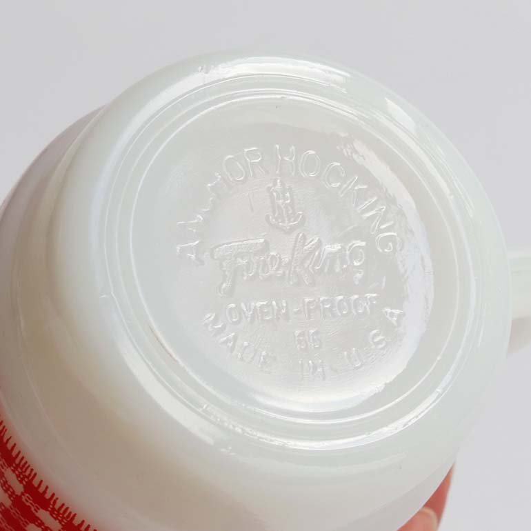 Fire King ファイヤーキング｜Stacking mug(CHECK) 通販｜DUPON35