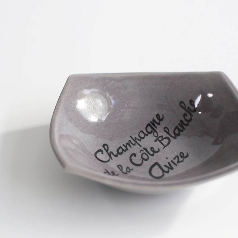 VINTAGE｜フランスのアッシュトレイ Champagne  de la Cote Blanche Avize