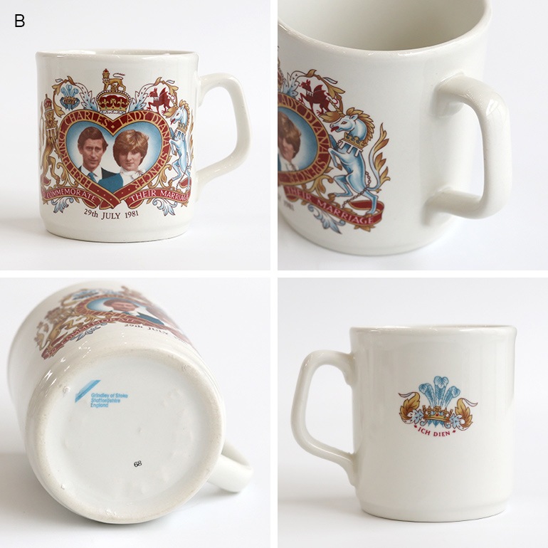 VINTAGE｜Prince Charles & Princess Diana Royal Wedding MUG