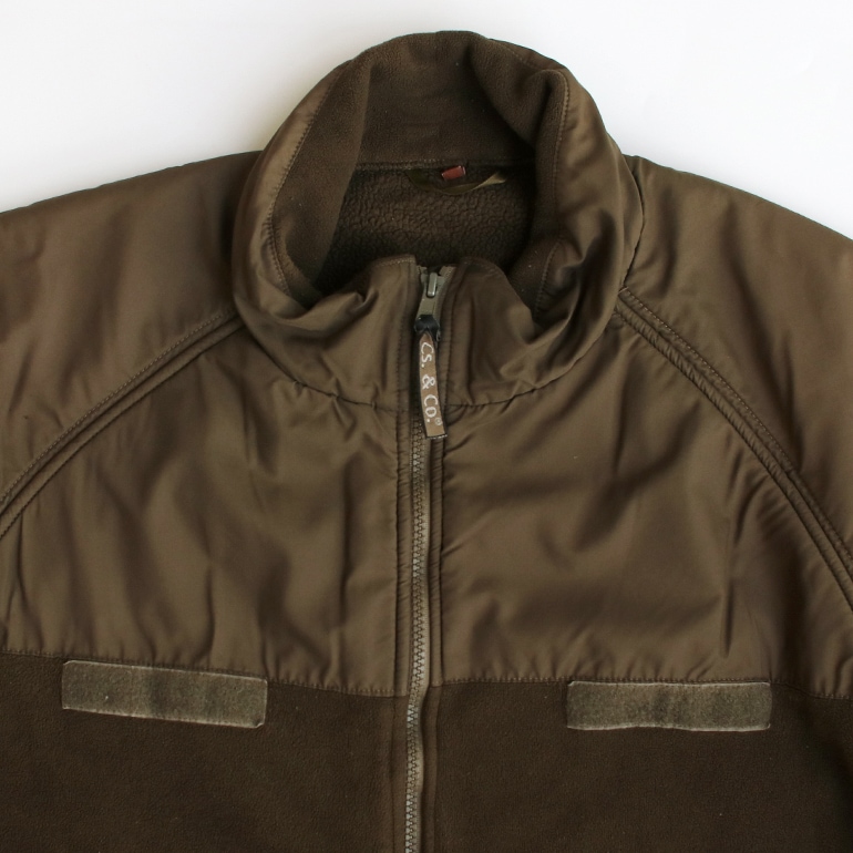 USED ハンガリー軍 フリースジャケット ブラウン