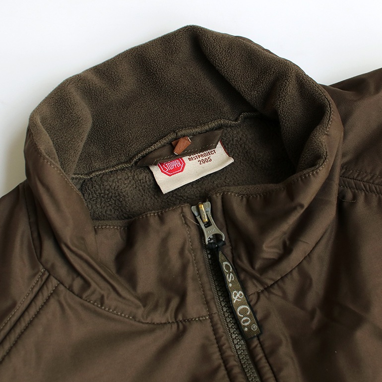 USED ハンガリー軍 フリースジャケット ブラウン