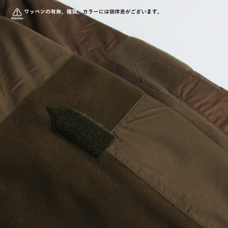 USED ハンガリー軍 フリースジャケット ブラウン