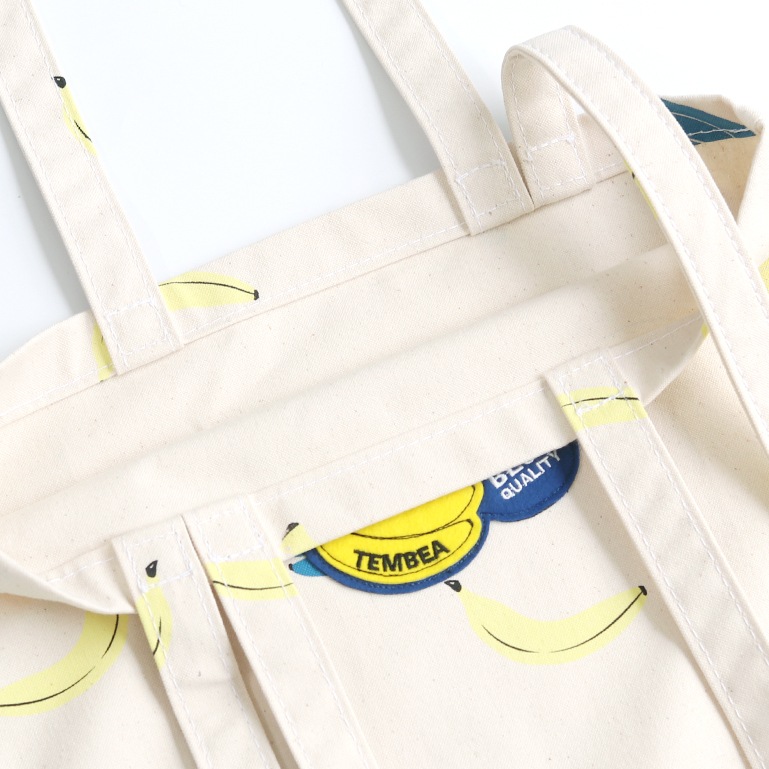TEMBEA テンベア｜3HANDLE TOTE　BANANA+WAPPEN/NATURAL