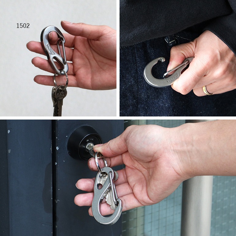 GLOMA NAUTICA グローマノーティカ｜Carabiner 1502 通販｜DUPON35