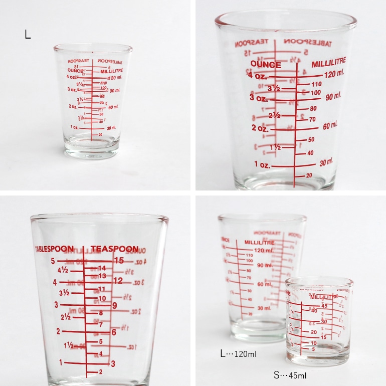 BUFF バフ｜Measuring Glass L