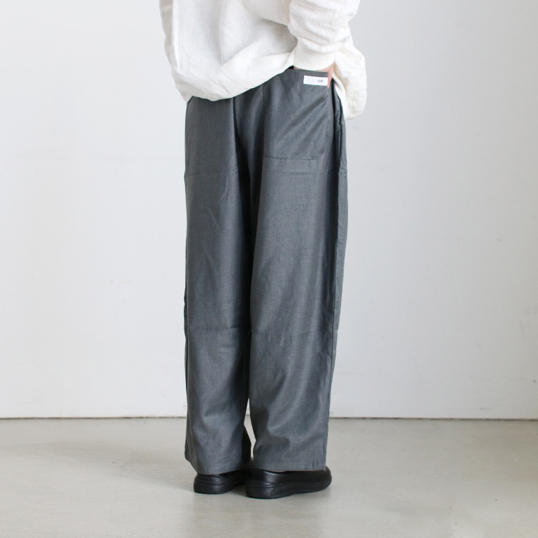 VOIRY ヴォイリー｜SUNDAY PANTS-LUX MIX GRAY 通販｜DUPON35