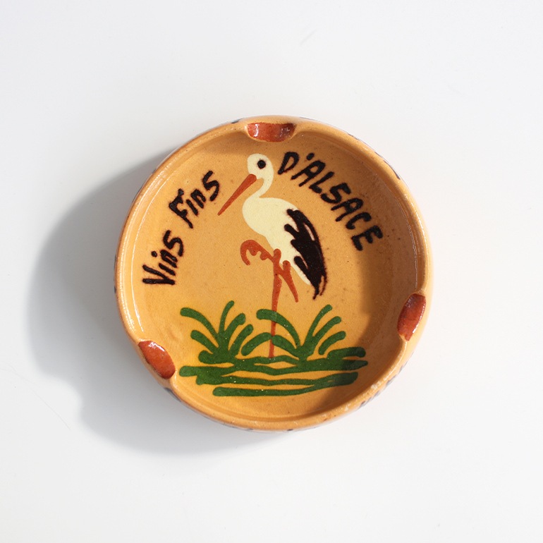 VINTAGE｜フランスのアッシュトレイ Vins fins D'alsace
