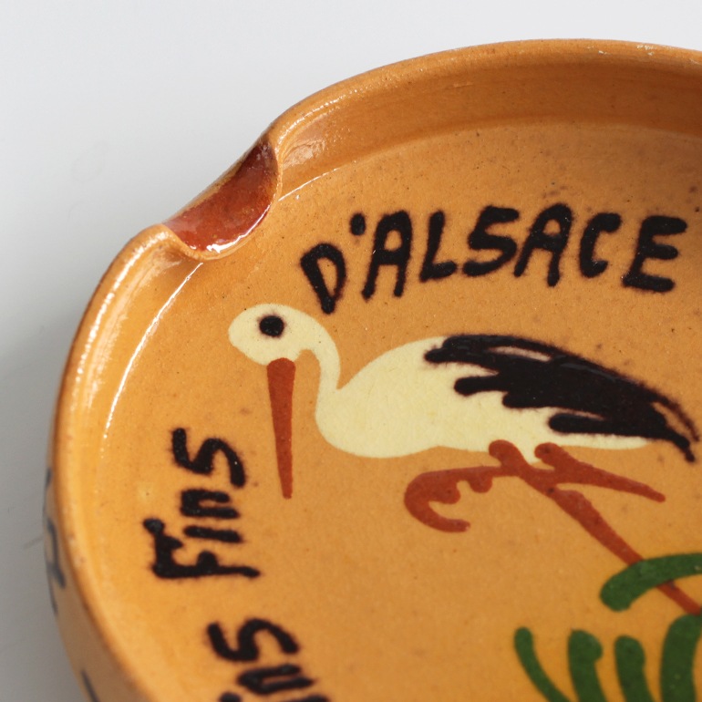 VINTAGE｜フランスのアッシュトレイ Vins fins D'alsace